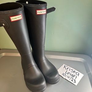 Hunter Boots Tall